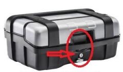 GIVI Z641N33M ÇANTA KİLİT MEKANİZMASI GRİ ANAHTARLI TRK33