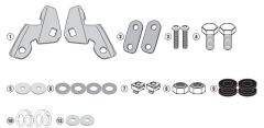 GIVI D1163KIT HONDA PCX 125 (18-20) RÜZGAR SİPERLİK BAĞLANTISI