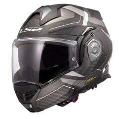 LS2 ADVANT X KARBON HORIZON MAT GÜMÜŞ-GRİ KASK GRI - XL
