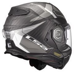 LS2 ADVANT X KARBON HORIZON MAT GÜMÜŞ-GRİ KASK GRI - XL
