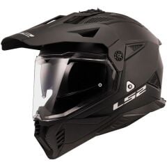 LS2 PIONEER 2 MAT SİYAH KASK MAT SIYAH - S