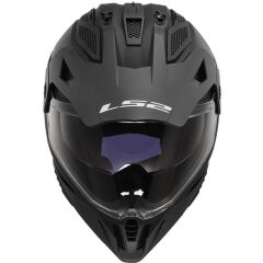 LS2 PIONEER 2 MAT SİYAH KASK MAT SIYAH - XXL