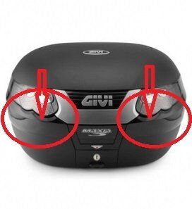 GIVI Z693N902R ÇANTA YAN ÇITA SİYAH (TK) E55