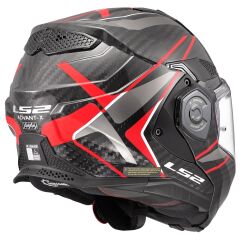LS2 ADVANT X KARBON FUTURE II KIRMIZI KASK KIRMIZI - S
