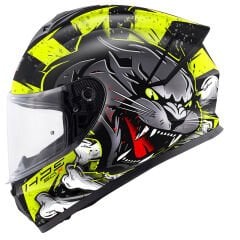 GIVI 50.X WILD MAT SİYAH-NEON SARI KASK