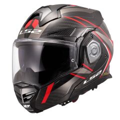 LS2 ADVANT X KARBON FUTURE II KIRMIZI KASK KIRMIZI - XL