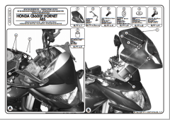 KAPPA KA310 HONDA CB 600F HORNET (07-10) RÜZGAR SİPERLİK