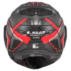 LS2 ADVANT X KARBON FUTURE II KIRMIZI KASK KIRMIZI - XXL