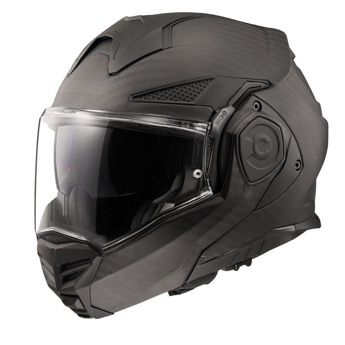LS2 ADVANT X KARBON MAT KASK MAT SIYAH - S