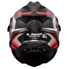 LS2 EXPLORER C KARBON FRONTIER II KIRMIZI KASK KIRMIZI - M