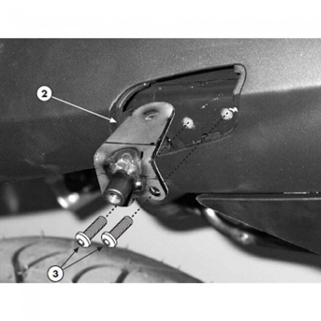 GIVI PLX688KIT BMW R 1200 R (06-10) YAN ÇANTA TAŞIYICI BAĞLANTI KİTİ