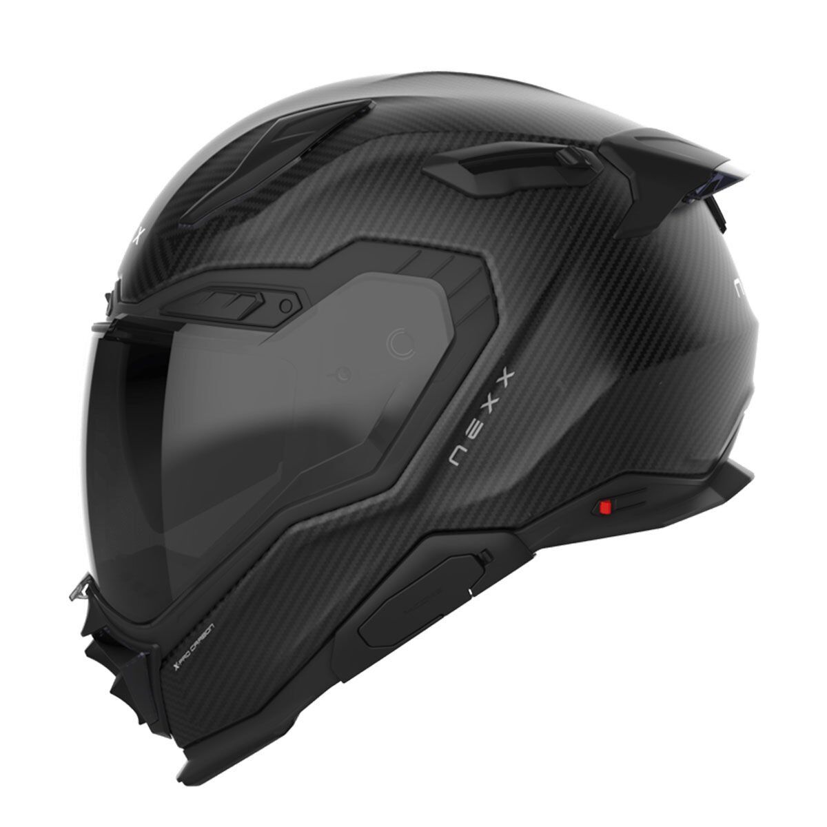 NEXX X.WST 3 ZERO PRO MAT KARBON KASK TEK RENK - L