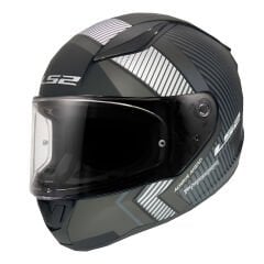 LS2 RAPID 2 EXTRA MAT SİYAH-GRİ KASK