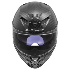 LS2 DRAGON KARBON MAT KASK MAT SIYAH - S