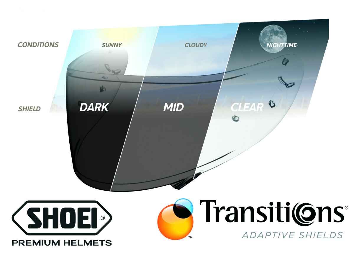 SHOEI CWR-F2 KASK CAMI PHOTOCHROMIC (NXR 2 - X-SPIRIT PRO)
