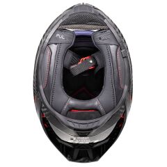 LS2 DRAGON KARBON MAT KASK MAT SIYAH - XXL