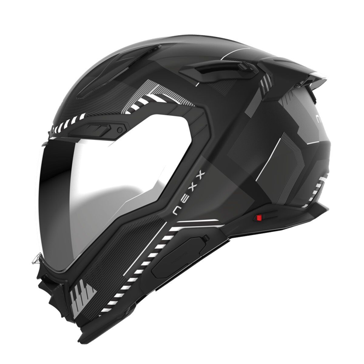 NEXX X.WST 3 FLUENCE MAT SİYAH-GRİ KASK GRI - L