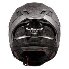 LS2 DRAGON KARBON FORGED KASK SIYAH - S