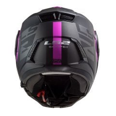 LS2 SCOPE 2 ARCH MAT TITANIUM-PEMBE KASK