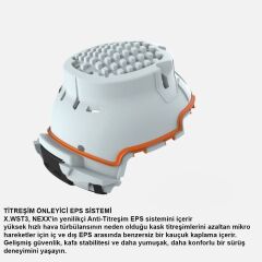 NEXX X.WST 3 FLUENCE MAT GRİ-NEON SARI KASK NEON SARI - L