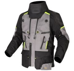 LS2 APOLLO MONT SİYAH-GRİ-NEON SARI