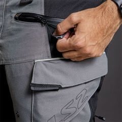 LS2 APOLLO PANTOLON SİYAH-GRİ