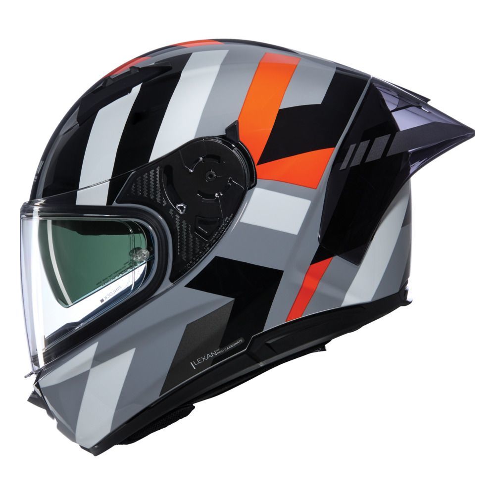 Nolan N60-6 SPORT DINAMICO Gri/Turuncu/Siyah 345