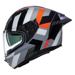 Nolan N60-6 SPORT DINAMICO Gri/Turuncu/Siyah 345