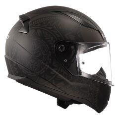 LS2 RAPID 2 TAKAROA MAT SİYAH KASK MAT SIYAH - XS