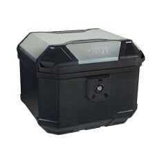 GIVI U37+ ALUMINYUM KAPAKLI ÇANTA (SIRT DAYAMALI)