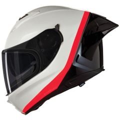 Nolan N60-6 SPORT VERNICIATURA SPECIALE İnci / Siyah / Turuncu 347 (koyu vizör hediyeli)