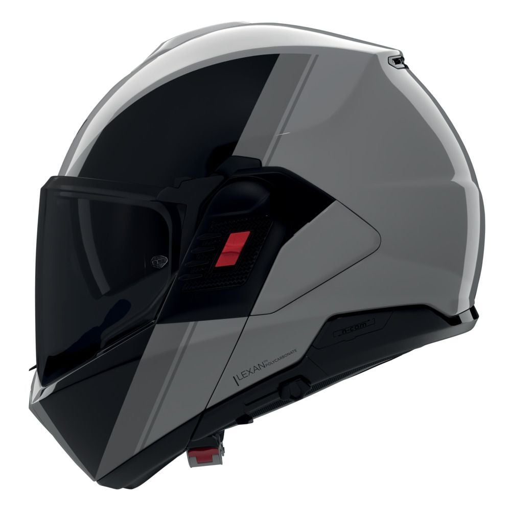 Nolan N120-1 (355) ÇENE ARKAYA AÇILIR KASK VERNICIATURA SPECIALE gri/siyah