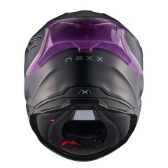 NEXX Y.100R SUBSONIC MAT SİYAH-PEMBE KASK PEMBE - XS