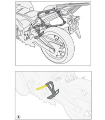 GIVI PLX1119 HONDA CB 500F - CBR 500R (13-15) YAN ÇANTA TAŞIYICI