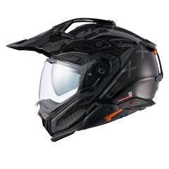 NEXX X.WED 3 FURKA KARBON SİYAH-GRİ KASK SIYAH/GRI - L