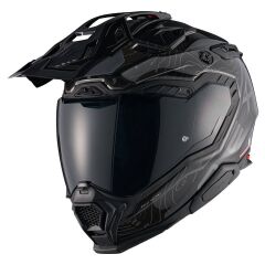NEXX X.WED 3 FURKA KARBON SİYAH-GRİ KASK SIYAH/GRI - XL