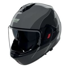 Nolan N120-1 (361) ÇENE ARKAYA AÇILIR KASK FLUENTE Lav Grisi/Siyah/Antrasit
