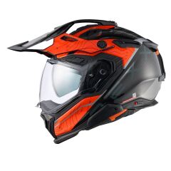 NEXX X.WED 3 FURKA KARBON TURUNCU-GRİ KASK TURUNCU - S