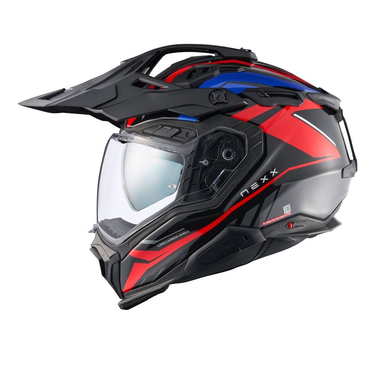 NEXX X.WED 3 GOBI KIRMIZI-MAVİ KASK KIRMIZI - M