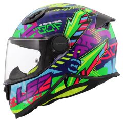LS2 KID SVENT MAVİ-YEŞİL ÇOCUK KASK YESIL - L