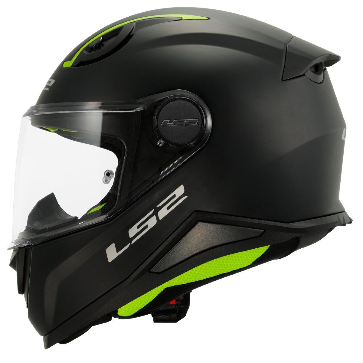 LS2 KID MAT SİYAH ÇOCUK KASK SIYAH - S