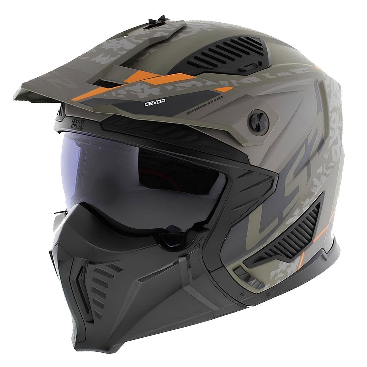LS2 DRIFTER DEVOR MAT KUM KASK