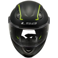 LS2 KID MAT SİYAH ÇOCUK KASK SIYAH - L