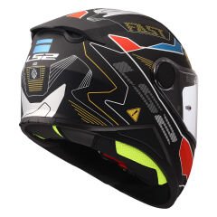 LS2 KID ZERO GRİ-KIRMIZI ÇOCUK KASK