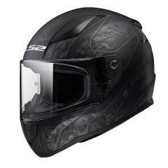 LS2 RAPID 2 CRYPT MAT SİYAH KASK MAT SIYAH - XXL