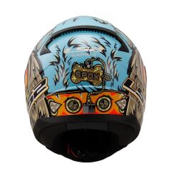 LS2 RAPID 2 NEO MAVİ-MOR KASK MOR - L