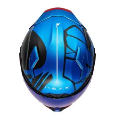 NEXX X.WST 3 B-SIDE MAT MAVİ-SİYAH KASK SIYAH - XL
