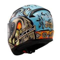 LS2 RAPID 2 NEO MAVİ-MOR KASK MOR - 3XL