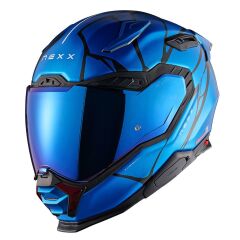 NEXX X.WST 3 B-SIDE MAT MAVİ-SİYAH KASK SIYAH - XXL
