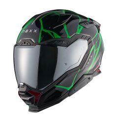 NEXX X.WST 3 B-SIDE SİYAH YEŞİL KASK SIYAH-YESIL - XL